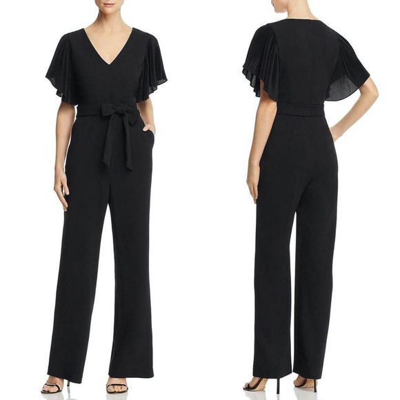 eliza j balloon sleeve jumpsuit
